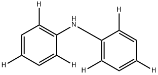 DIPHENYL-2,2',4,4',6,6'-D6-AMINE Struktur