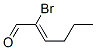 2-BROMO-2-HEXENAL Struktur