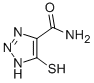 1H-1,2,3-Triazole-4-carboxamide,5-mercapto- Struktur