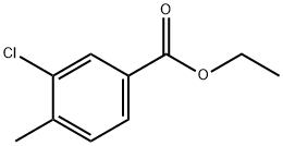 3-CHLORO-4-METHYLBENZOIC ACID ETHYL ESTER Struktur