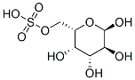 .alpha.-L-Galactopyranose, 6-(hydrogen sulfate) Struktur