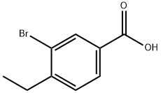 3-broMo-4-ethylbenzoic acid Struktur