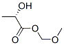 Propanoic acid, 2-hydroxy-, methoxymethyl ester, (S)- (9CI) Struktur