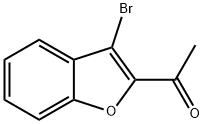 1-(3-bromo-1-benzofuran-2-yl)-1-ethanone Struktur