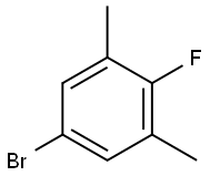 5-Bromo-2-fluoro-m-xylene Struktur