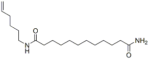 N-hex-5-enyldodecanediamide Struktur