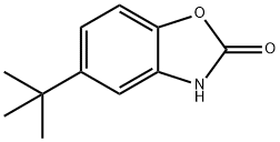 5-tert-Butyl-1,3-benzoxazol-2(3H)-one Struktur