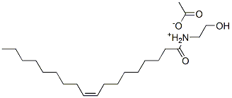 (2-hydroxyethyl)oleoylammonium acetate Struktur