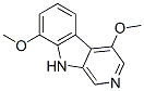 4,8-Dimethoxy-9H-pyrido[3,4-b]indole Struktur