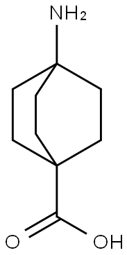 4-aminobicyclo(2,2,2)octane-1-carboxylic acid Struktur