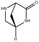 (1S,4S)-2,5-Diazabicyclo[2.2.1]heptan-3-one Struktur