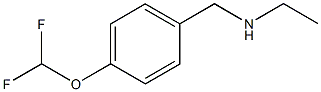 N-[4-(difluoromethoxy)benzyl]-N-ethylamine Struktur