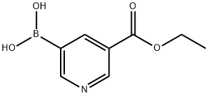 5-(ETHOXYCARBONYL)-3-PYRIDINYL BORONIC ACID Struktur