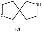 2-oxa-7-azaspiro[4.4]nonane hydrochloride Struktur