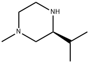 (3S)-3-ISOPROPYL-1-METHYLPIPERAZINE Struktur