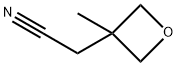 3-OXETANEACETONITRILE, 3-METHYL- Structure