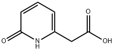 2-(6-HYDROXYPYRIDIN-2-YL)ACETIC ACID Struktur