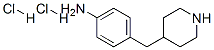 4-(4-Aminobenzyl)piperidine dihydrochloride Struktur