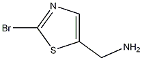 C-(2-Bromo-thiazol-5-yl)-methylamine Struktur