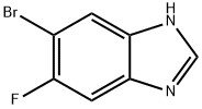 5-BROMO-6-FLUORO-1H-BENZIMIDAZOLE Struktur