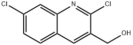 2,7-DICHLOROQUINOLINE-3-METHANOL Struktur