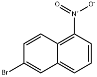 6-bromo-1-nitronaphthalene Struktur