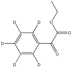 Ethyl Benzoylformate-d5 Struktur