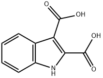 1H-indole-2,3-dicarboxylic acid Struktur