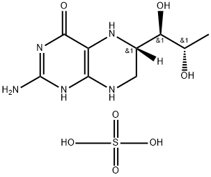 (6S)-Tetrahydro-L-biopterin Disulfate Struktur