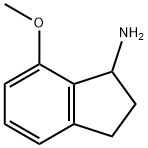 7-methoxy-2,3-dihydro-1H-inden-1-amine Struktur