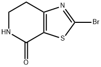 2-BROMO-6,7-DIHYDROTHIAZOLO[5,4-C]PYRIDIN-4(5H)-ONE Struktur