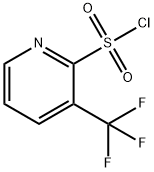 3-(trifluoromethyl)  pyridine-2-sulfonyl  chloride Struktur