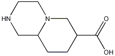 Octahydro-pyrido[1,2-a]pyrazine-7-carboxylic acid Struktur