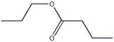 Propyl n-butyrate Struktur