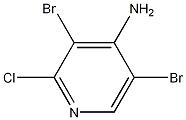 4-Amino-1-chloro-3,5-dibromopyridine Struktur