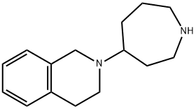 2-(azepan-4-yl)-1,2,3,4-tetrahydroisoquinoline Struktur