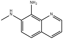 8-Amino-7-(methylamino)quinoline Struktur