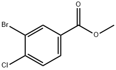 methyl 3-bromo-4-chlorobenzoate Struktur