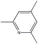 2,4,6-Trimethylpyridine Struktur