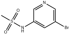 N-(5-bromopyridin-3-yl)methanesulfonamide Struktur