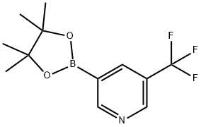 5-Trifluoromethylpyridine-3-boronic acid pinacol ester Struktur