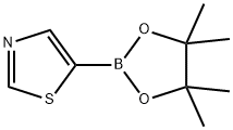 5-(4,4,5,5-Tetramethyl-1,3,2-dioxaborolan-2-yl)thiazole price.