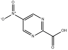 5-nitropyrimidine-2-carboxylicacid Struktur