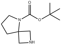 2,5-Diazaspiro[3.4]octane-5-carboxylicacid-1,1-dimethylethylester Struktur