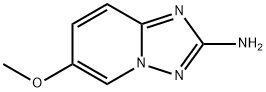 6-Methoxy-[1,2,4]triazolo[1,5-a]pyridin-2-amine Struktur