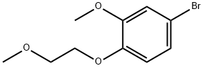 4-Bromo-2-methoxy-1-(2-methoxyethoxy)benzene Struktur