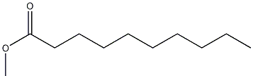 Methyl decanoate Struktur