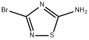 3-bromo-1,2,4-thiadiazol-5-amine Struktur