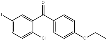 (5-碘-2-氯苯基)(4-乙氧基苯基)甲酮, 1103738-26-6, 結(jié)構(gòu)式