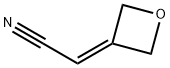 2-(Oxetan-3-ylidene)acetonitrile Struktur